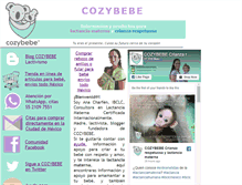 Tablet Screenshot of cozybebe.org